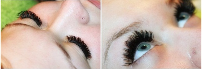 Extension de cils VOLUME RUSSE